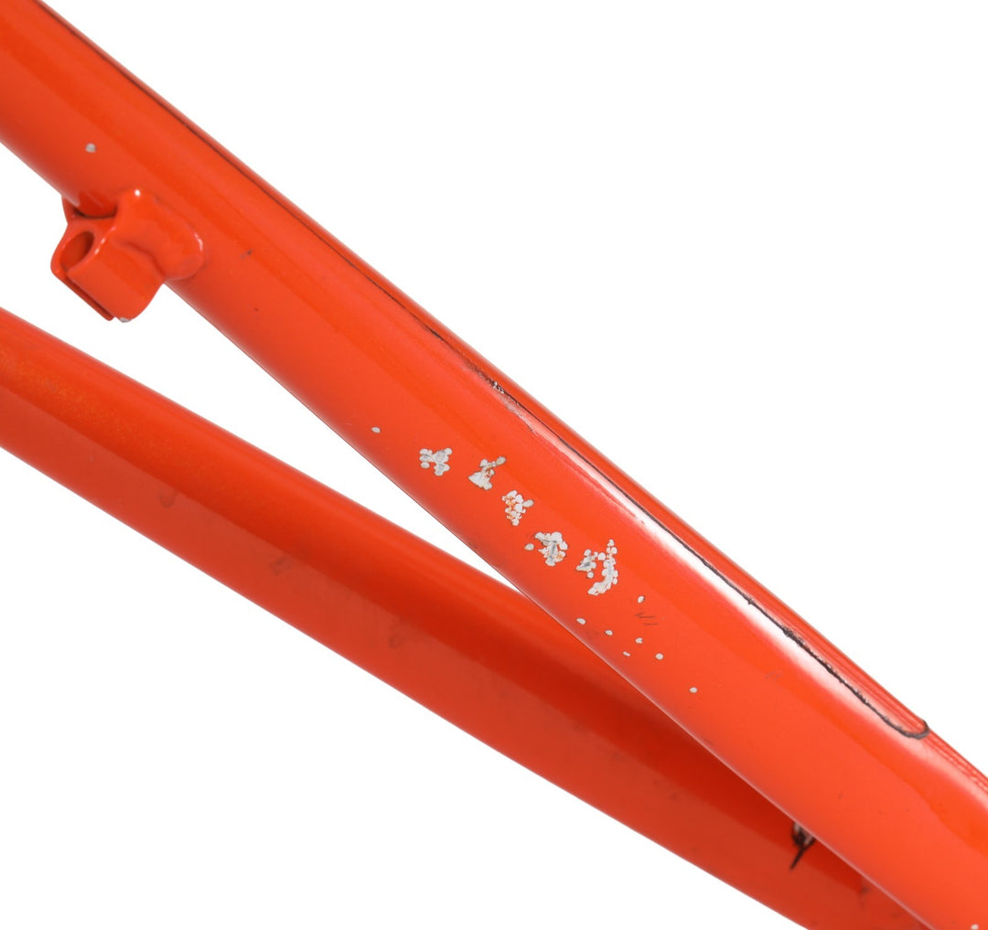 Primus Mootry Alloy Road Bike Frame 56cm ORANGE 700c QR Rim Brake Made In USA