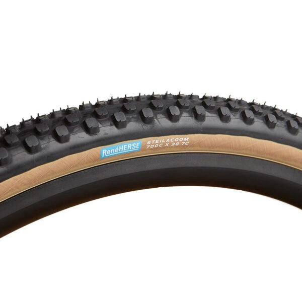 Rene Herse Steilacoom Standard Tubeless Cyclocross Bike Tire 700 x 38c Tan Wall