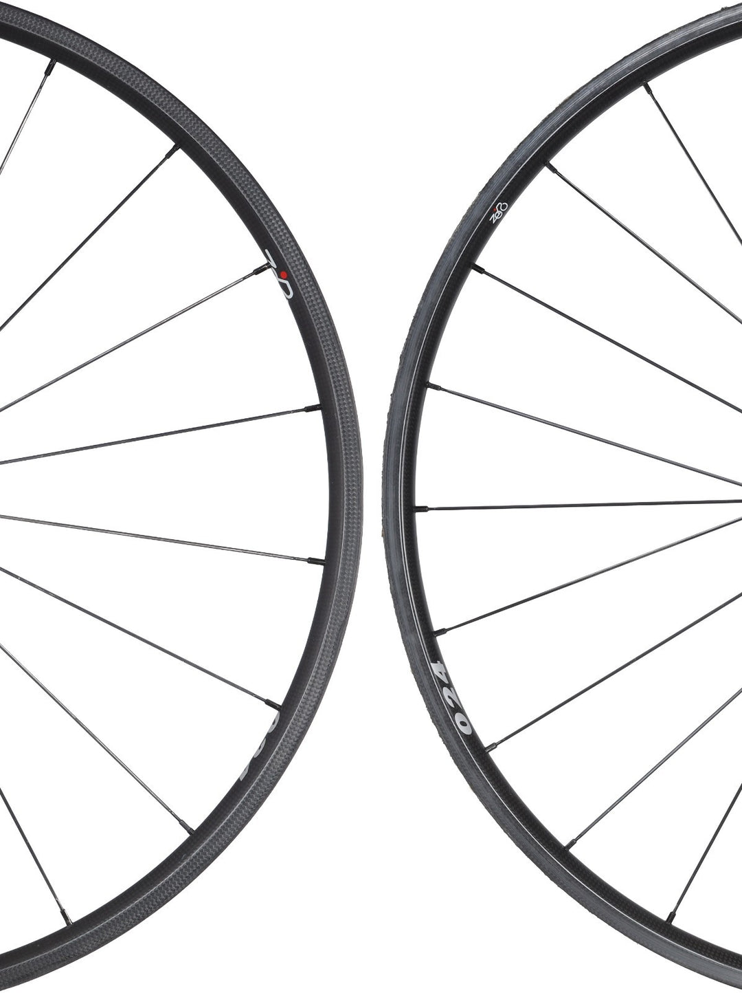 Zero Components 024 Carbon Tubular Road Wheelset Shimano 10 Sp 700c Rim Brake QR