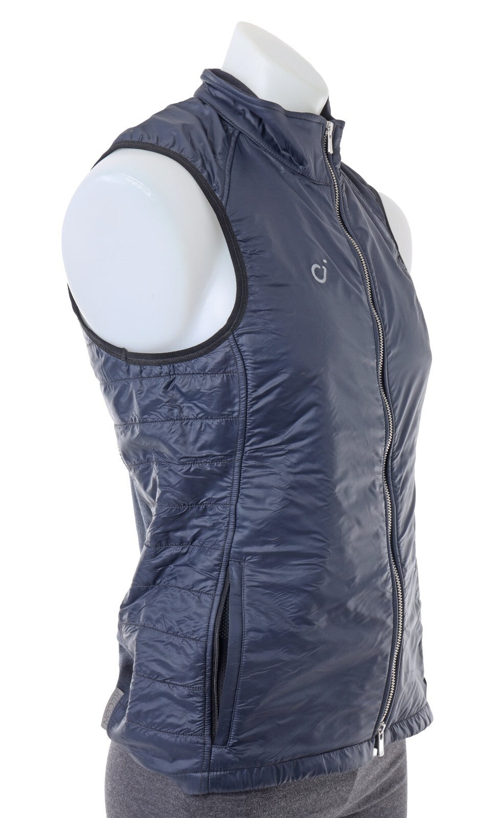 Velocio Recon Quilted Vest Men MEDIUM Navy Merino Gilet Cycling Road Bike Gravel