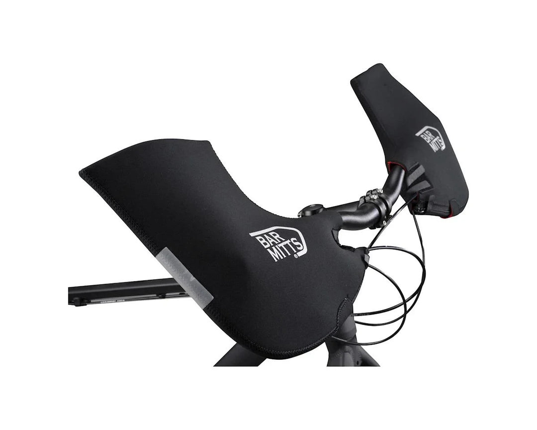 Bar Mitts Mountain Handlebar Mitten LARGE Black Winter Commuter