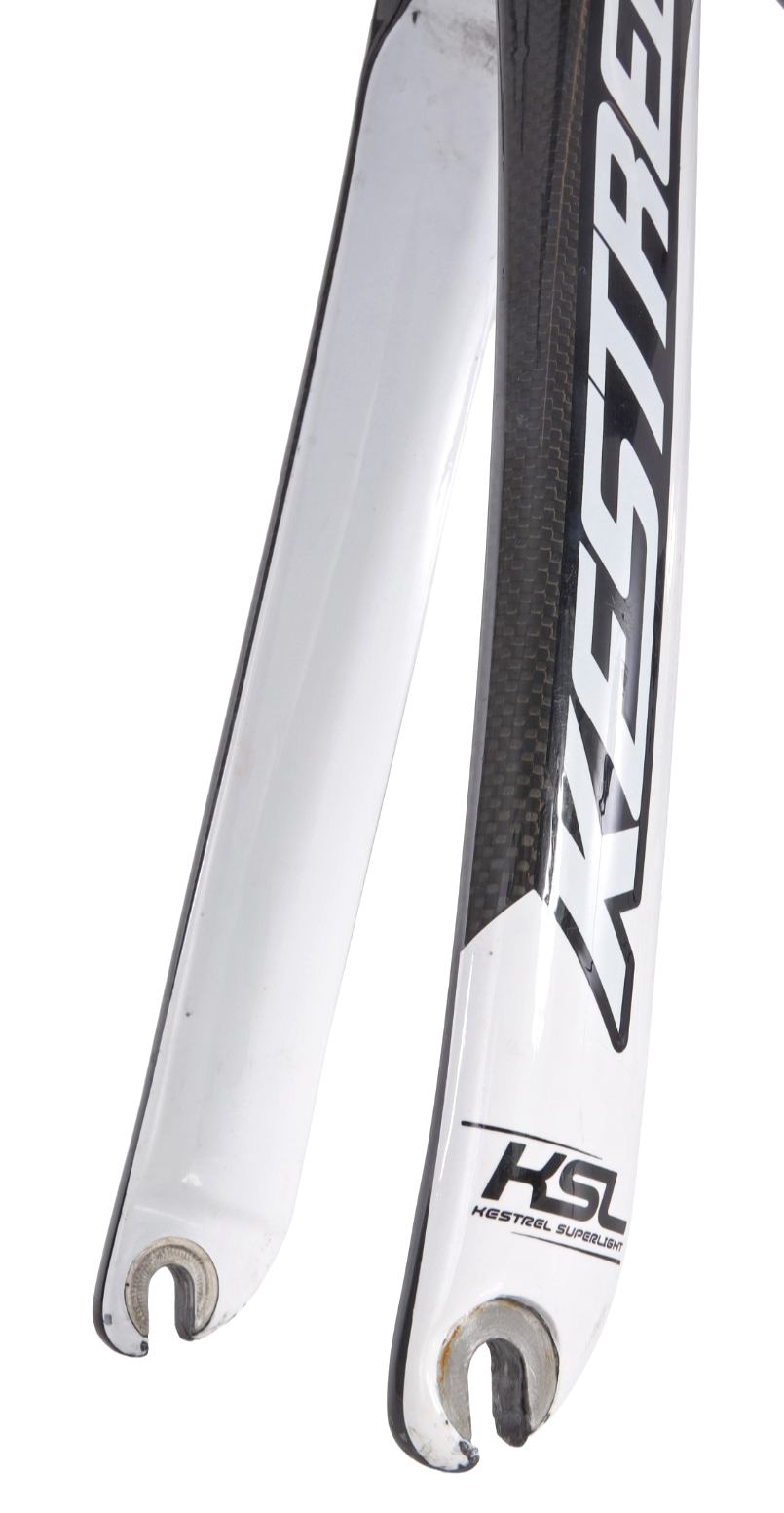 Kestrel Airfoil PRO SL Carbon TT Frameset Module 52cm Black/White Rim QR 2010