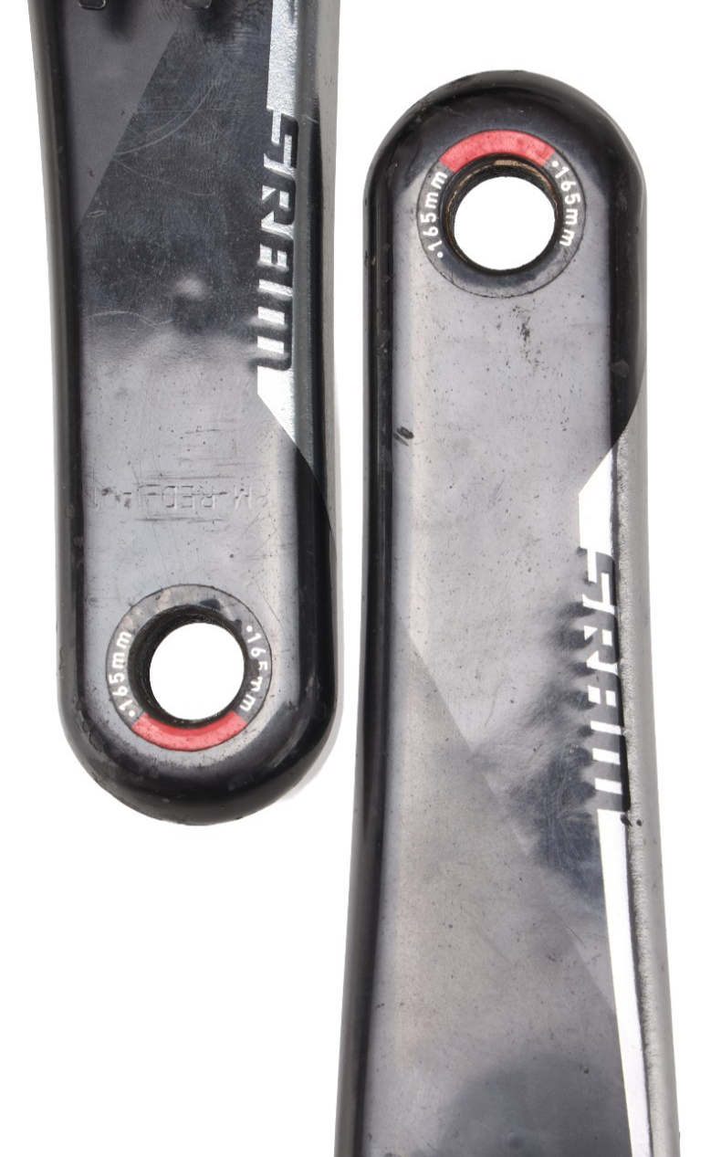 SRAM Red AXS 1x 12s D1 Carbon Road Bike Power Meter 40T Crankset 165mm DUB SL