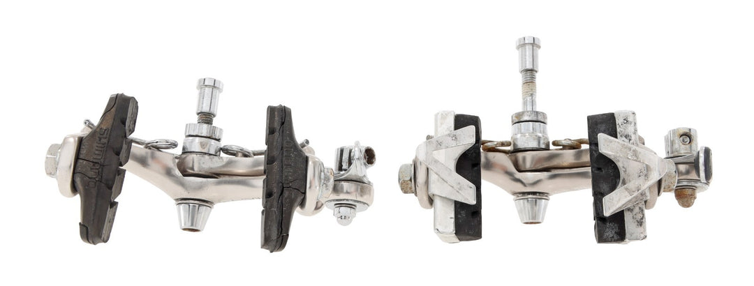 Shimano 600EX BR-6207 Road Bike Brake Caliper Set F/R Short Reach FOR PARTS