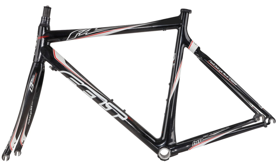 Felt F4 Carbon Road Bike Frameset 56cm BLACK 700c Rim Brake QR Race 2007