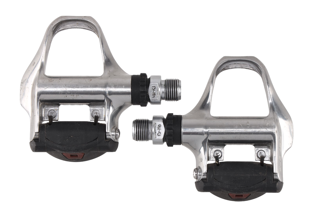 Shimano 105 PD-5700 SPD-SL Clipless Road Bike Pedals SILVER 9/16" CrMo Triathlon