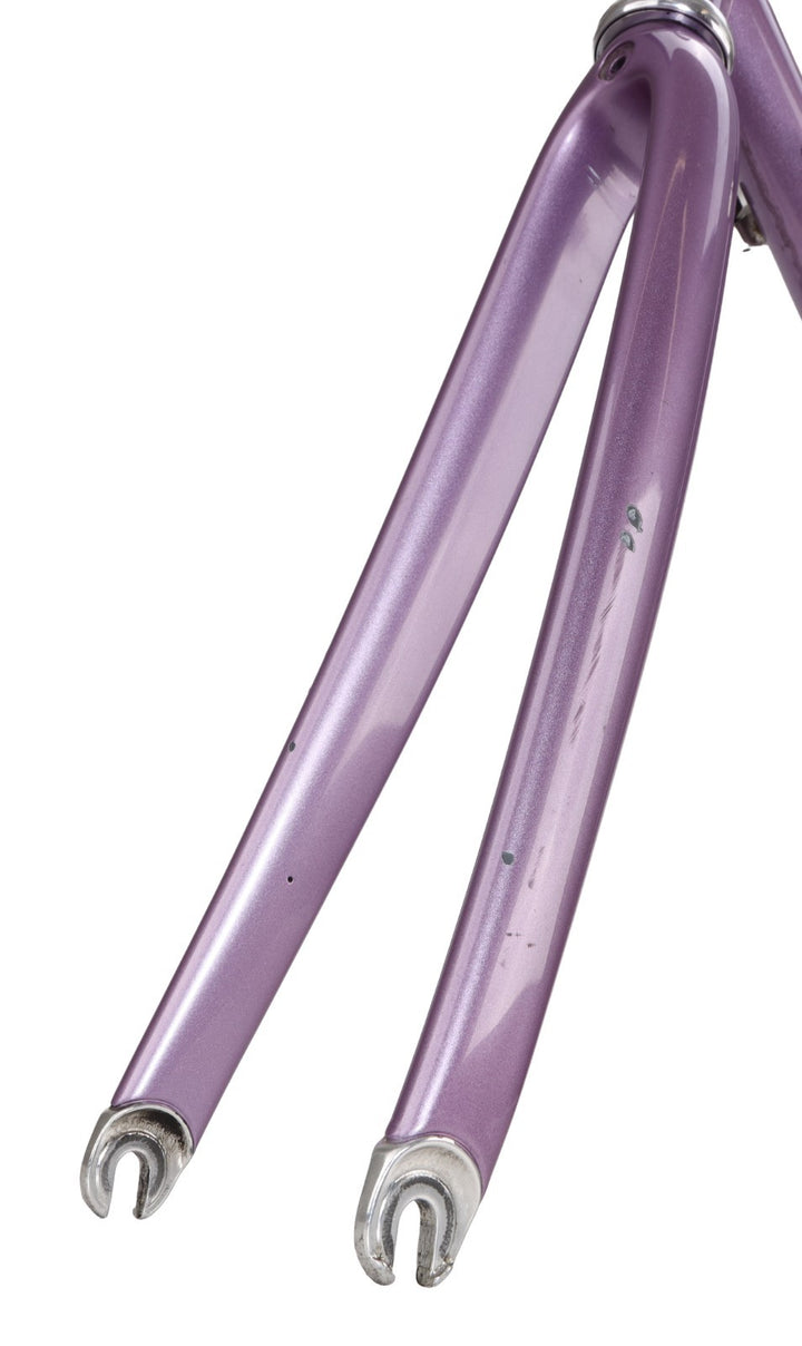 Waterford R-33 Steel Road Bike Frameset 56cm Carbon PURPLE 700c QR Rim Brake USA