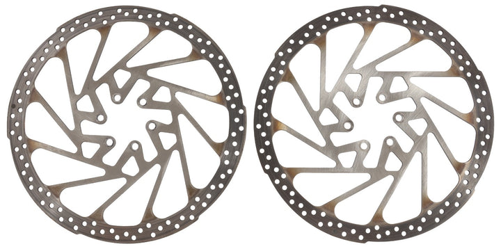 TRP RS01E Mountain Bike 203mm Disc Brake Rotor SET 6-Bolt One-Piece XC