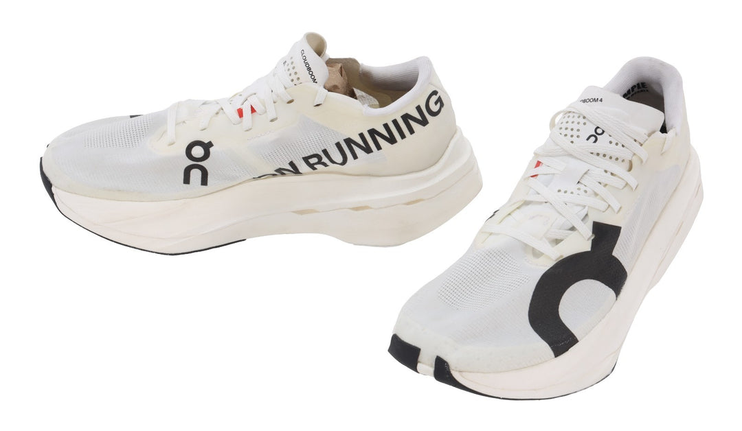 On Cloudboom 4 Carbon-Plated Running Shoes US Women 7 White Training