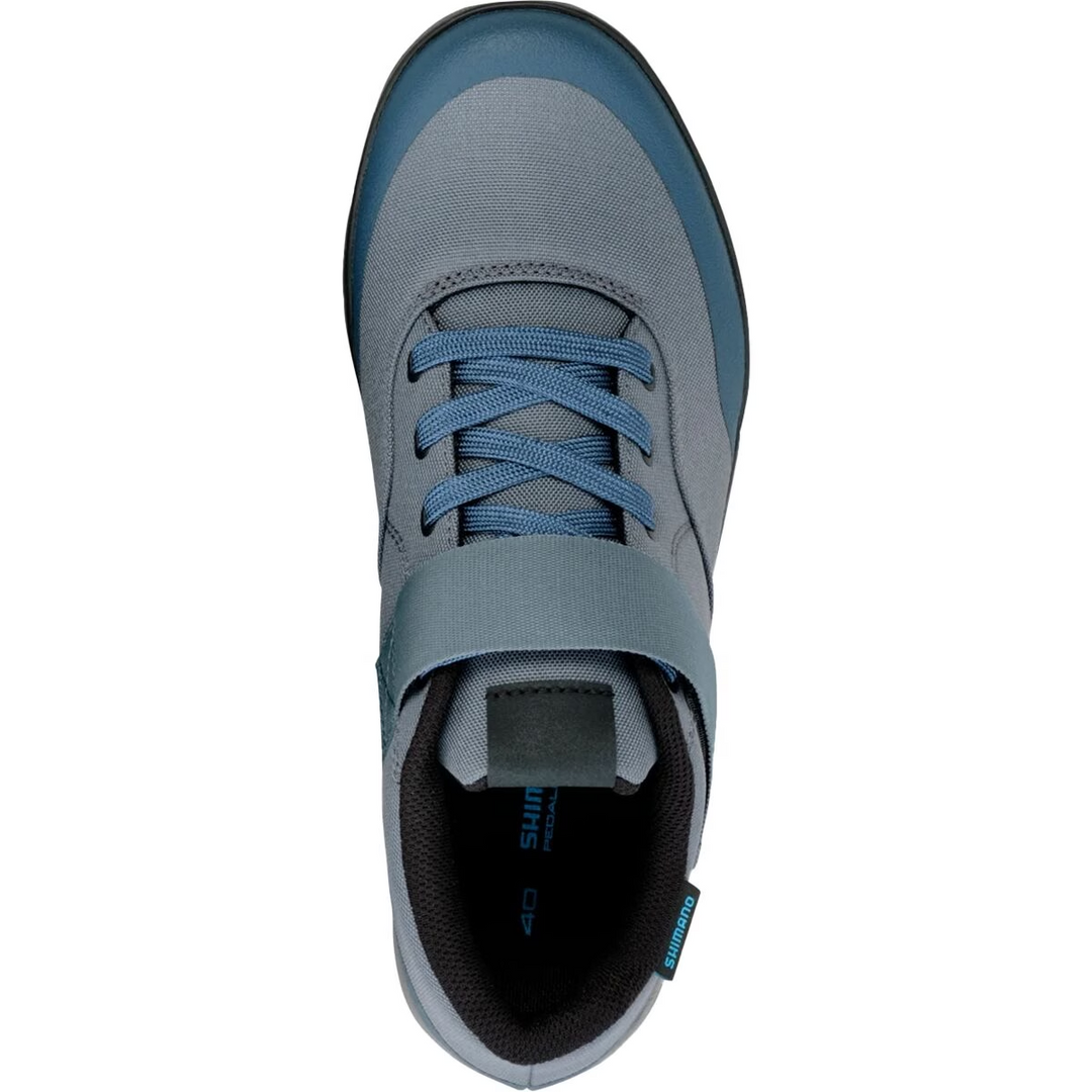 Shimano GE5W Mountain Bike Shoes EU 40 US Women 8 2-Bolt Lace Up DENIM E-Bike