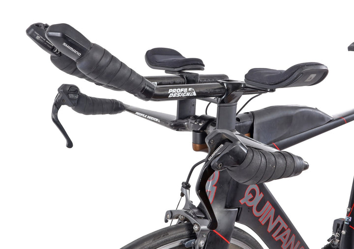Quintana Roo PRsix Di2 2x11s Carbon Triathlon Bike 52cm Ultegra HED Jet 6/9 2016