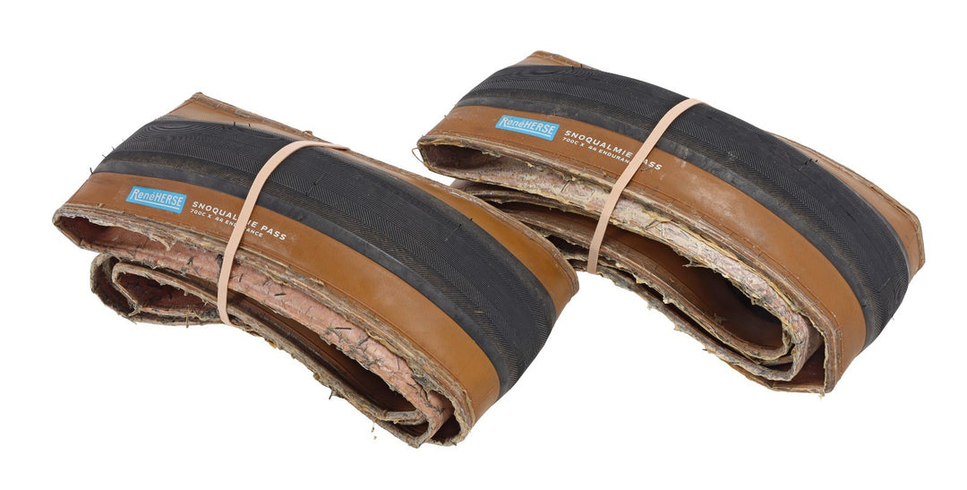 Rene Herse Snoqualmie Pass Endurance Tubeless Gravel Bike Tire PAIR 700x 44c Tan