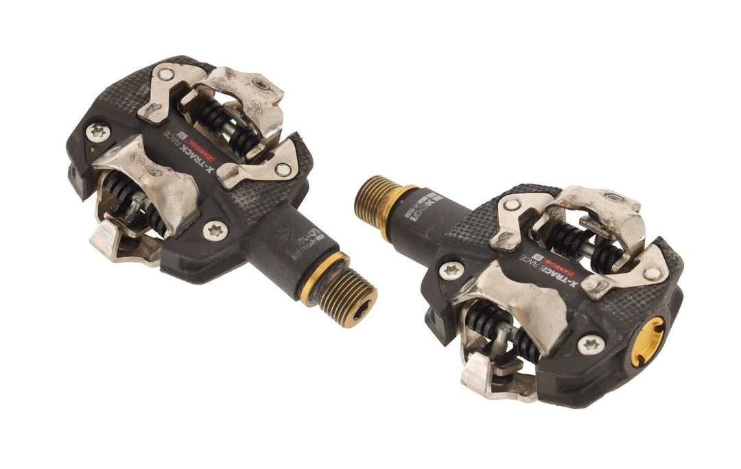 LOOK X-Track Race Carbon Titanium Clipless Mountain Bike Pedals 3-Bolt XC Race