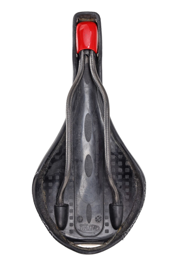 Selle Italia Flite Road Bike Saddle 130mm 7 x 10mm Carbon Rails BLACK Cycling