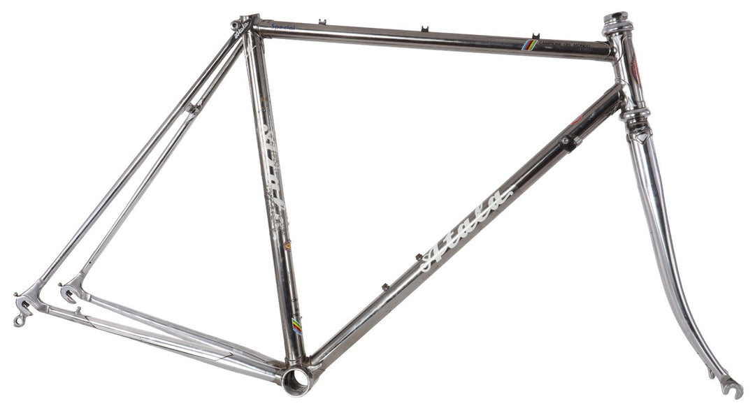 Atala Campione del Mondo Special Steel Road Bike Frameset 53cm Vintage Italy 80s