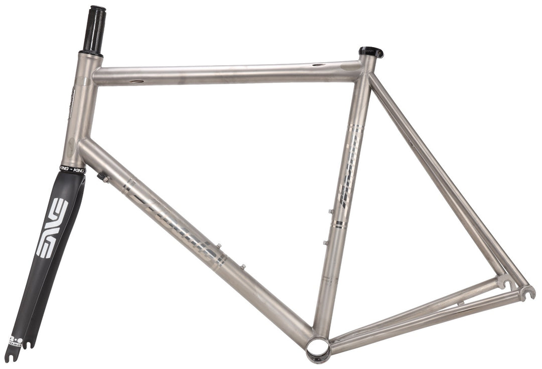 Mosaic RT-1 Titanium Road Bike Frameset XL 60cm 700c QR ENVE Chris King 2000's