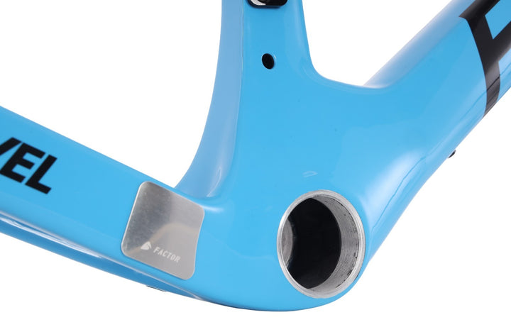 Factor Ostro Gravel Premium v1 Carbon Disc Frameset 56cm Blue CeramicSpeed 2023
