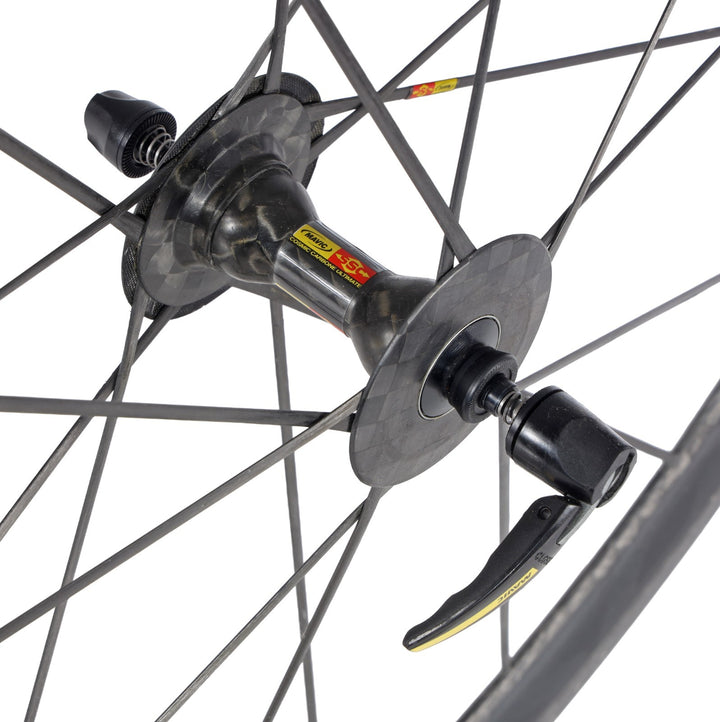 Mavic Cosmic Carbone Ultimate SSC Tubular Road Wheelset Shimano 11s 700c Rim QR