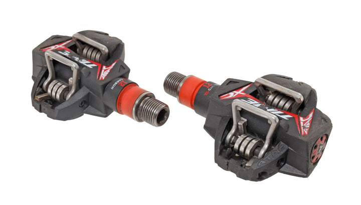 TIME ATAC XC12 Mountain Bike Clipless Pedals 2-Bolt Titanium Carbon Gravel Race