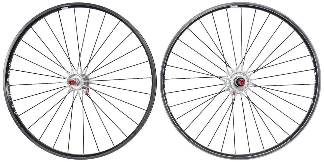 Spinergy Spox 26" Alloy 9/10s Carbon Spoke Mtn Bike Wheelset Shimano QR Vintage