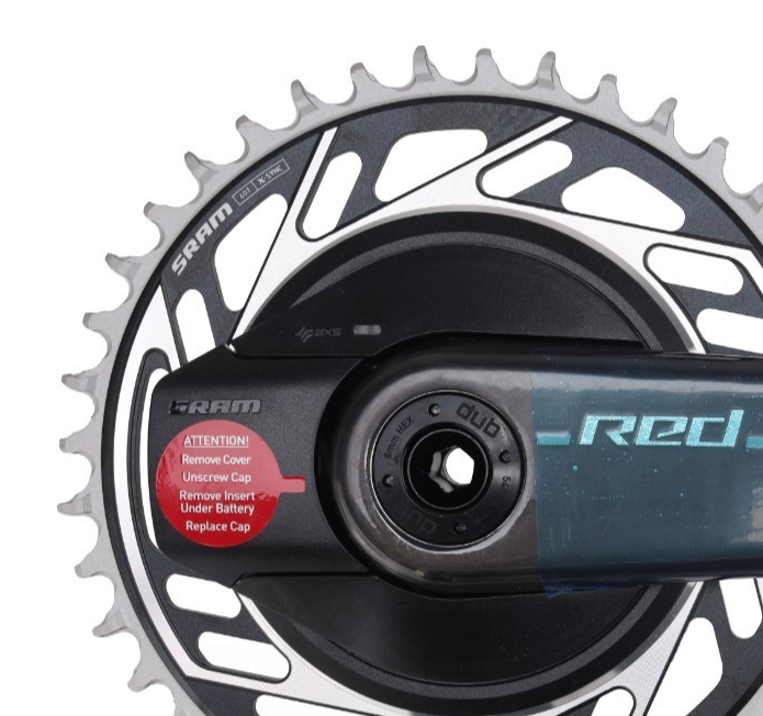 SRAM Red AXS XPLR E1 DUB Wide 1x 13 Spd Carbon Power Meter Crankset 172.5mm 40T