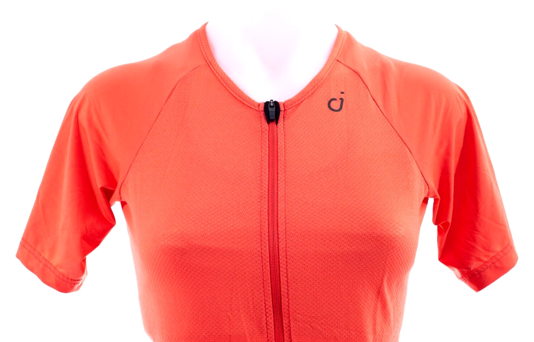 Velocio Women Radiator Mesh Short Sleeve Jersey MEDIUM Coral Road Gravel Bike