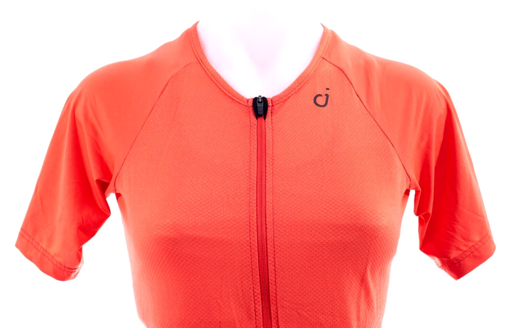 Velocio Women Radiator Mesh Short Sleeve Jersey MEDIUM Coral Road Gravel Bike