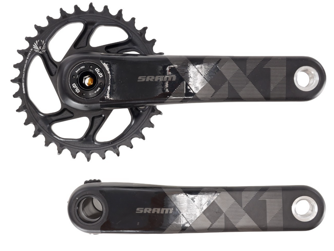 SRAM XX1 Eagle Carbon DUB SL Mountain Bike Crankset 175mm 32T 3mm Offset MTB XC