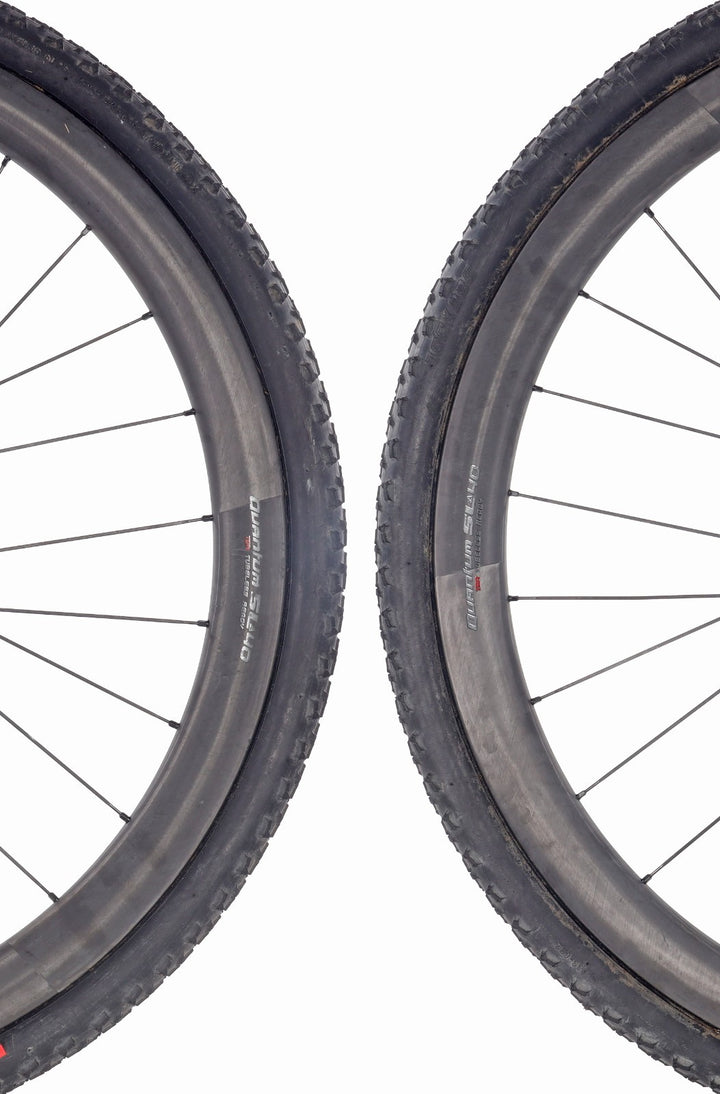 Aerus Quantum SL 40 Carbon Tubular 6B Disc 11s Cyclocross Wheelset PDX 700x 33c