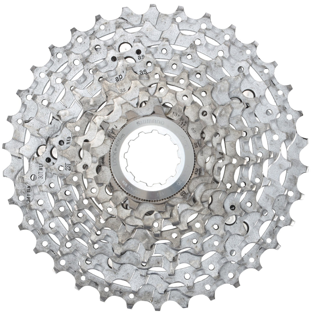 Shimano Deore XT CS-M770 9 Speed Mountain Bike Cassette 11-34T Steel Hyperglide