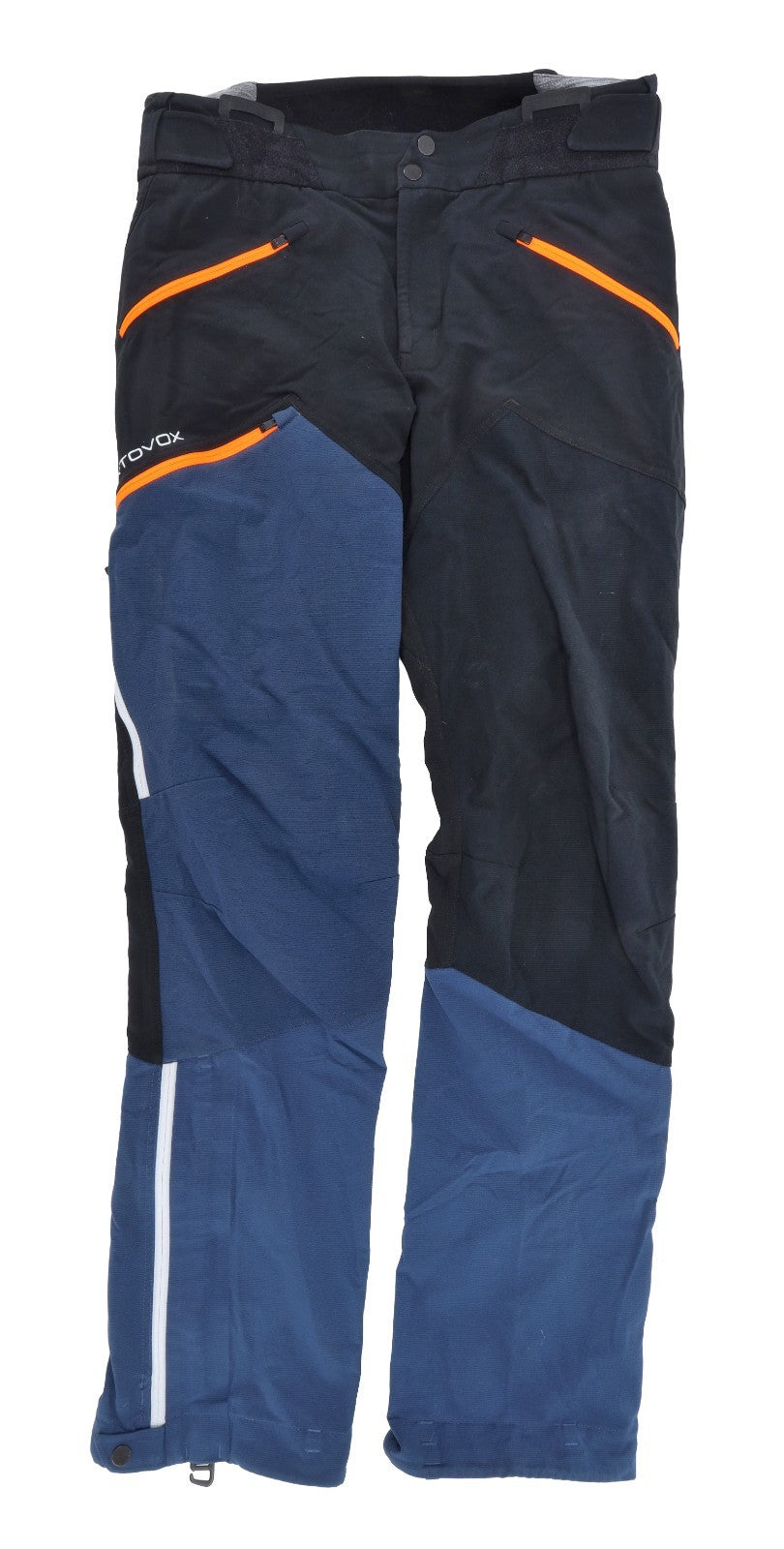 Ortovox Pordoi Merino Wool Pants Men MEDIUM Blue Backcountry Skiing Snowboarding