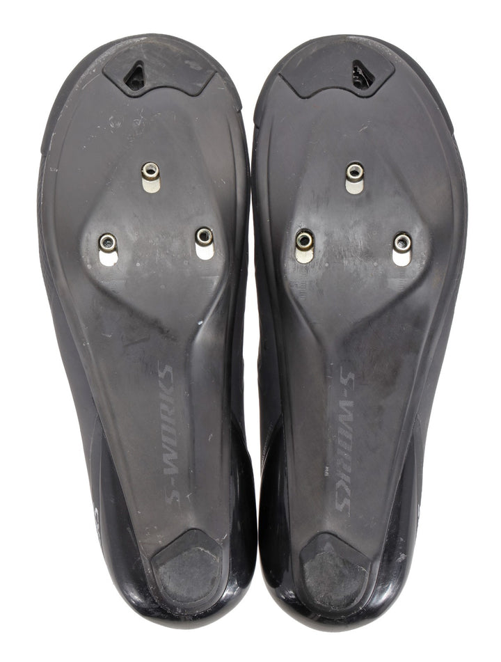 Specialized S-Works Torch Road Bike Shoes EU 38.5 Mens US 6 BLACK 3-Bolt BOA Tri