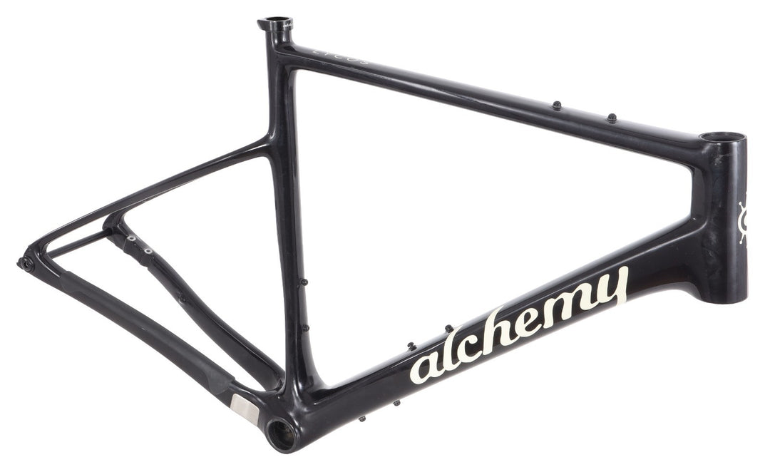 Alchemy LYCOS Carbon Gravel Bike Frameset UDH Large Midnight Prism USA Made 2024