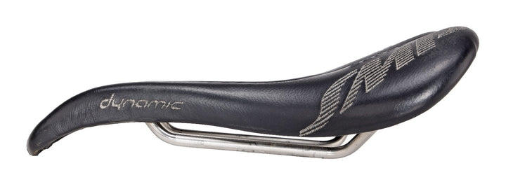 Selle SMP Dynamic Road Bike Saddle 138mm BLACK 7 x 7mm AISI Steel Cutaway Italy