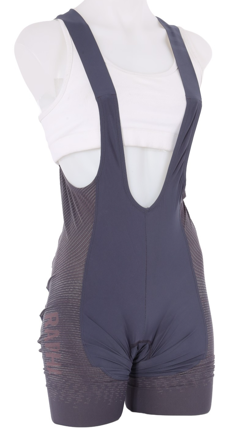 Rapha Pro Team Powerweave Bib Shorts Women MEDIUM Blue Cycling Road Bike