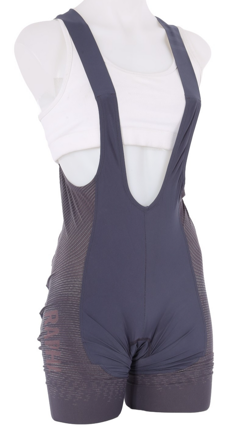 Rapha Pro Team Powerweave Bib Shorts Women MEDIUM Blue Cycling Road Bike