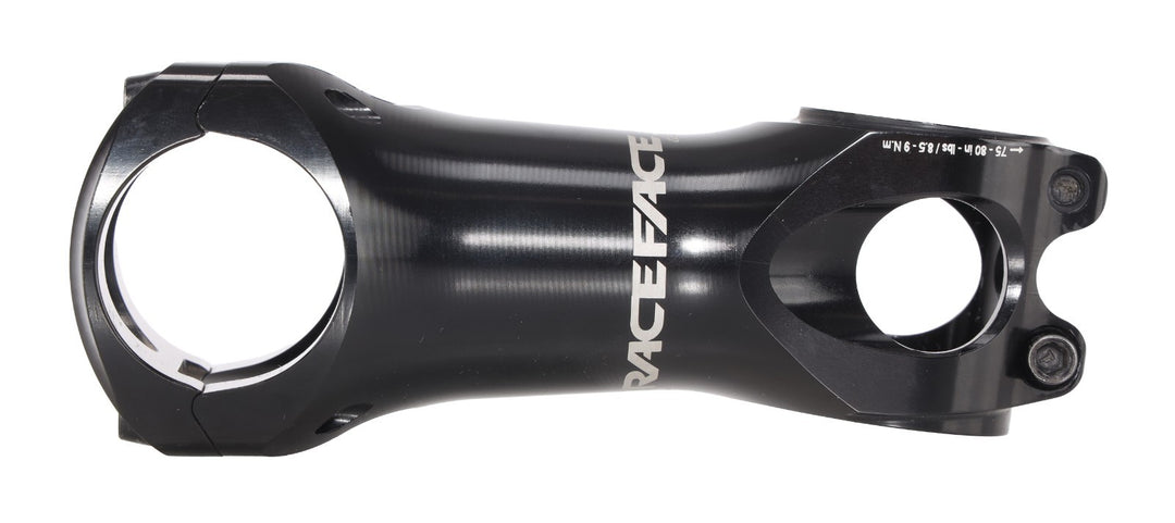 Race Face Turbine Alloy Mountain Bike Stem 31.8 x 90mm +/- 6° Trail MTB BLACK