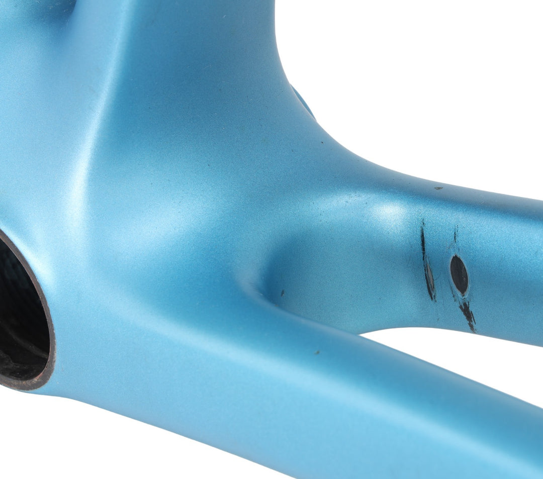 Canyon Ultimate CF SLX Carbon Disc Road Framset LG BLUE 700c 2018 ***FOR PARTS