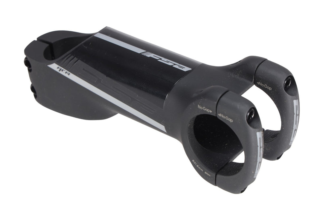 FSA NS ACR Alloy Road Bike Stem 31.8 x 100mm -6º 1 1/8" Black Aero Cable Routing