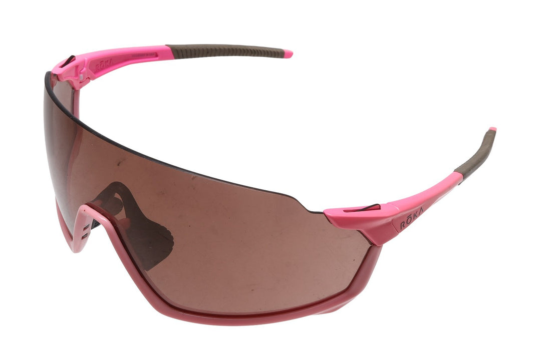 Roka SL-1 Cycling Sunglasses Torch/Hot Pink Frame HC Ion Mirror Bike