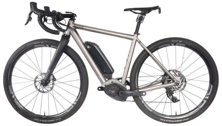 Saris Titanium 1x 12 Sp Road City eBike 52cm Bosch Power Class 3+ SRAM Force AXS