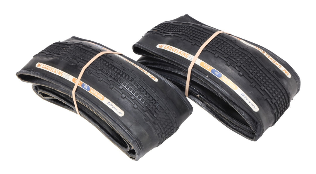 Panaracer GravelKing SK Gravel Bike Tire Tubeless 700 x 40c PAIR Black TLR