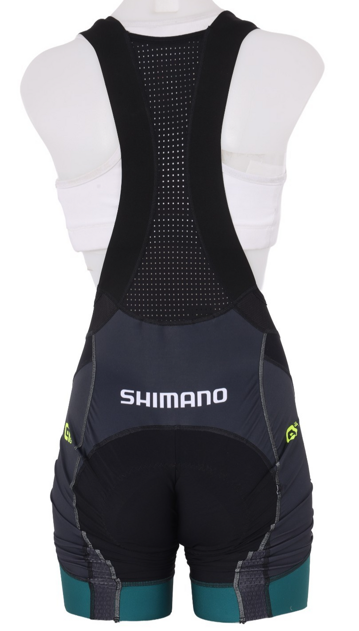 Ale Cycling Shimano Cannondale Bib Shorts Women MEDIUM Black Cycling Road Bike