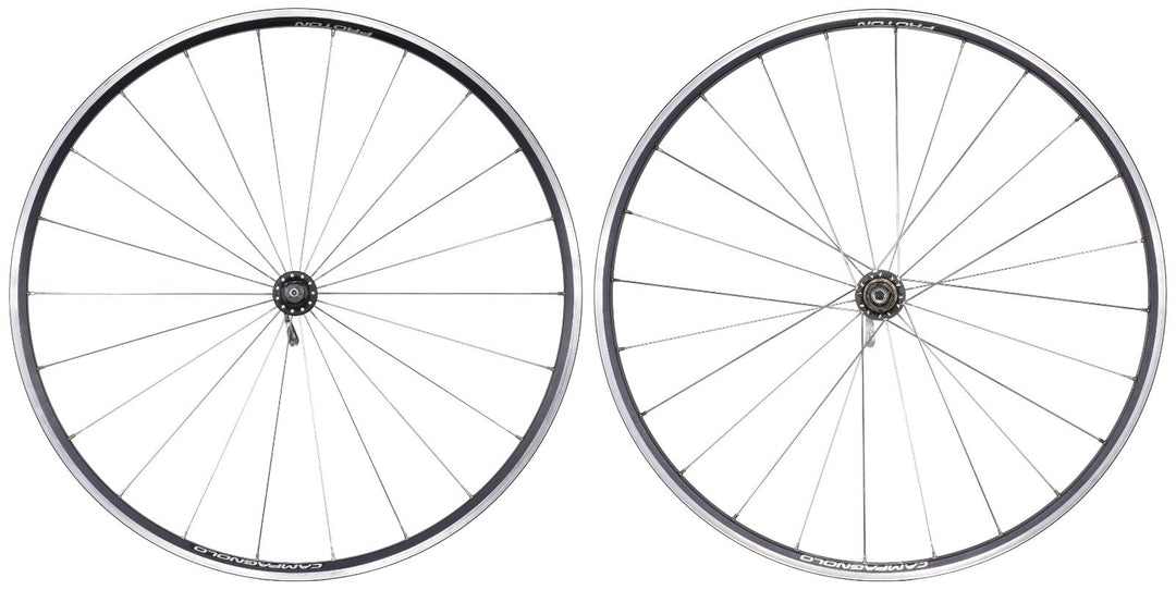 Campagnolo Proton Alloy Clincher Road Bike Wheelset Shimano 10 Speed Rim QR 700c