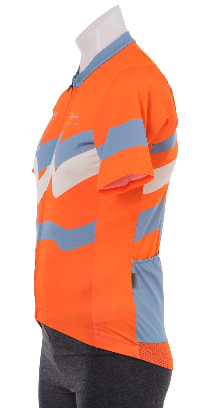 Rapha Midweight Race SS Jersey Men L Orange Road Bike Vive La Tarte Fort Point