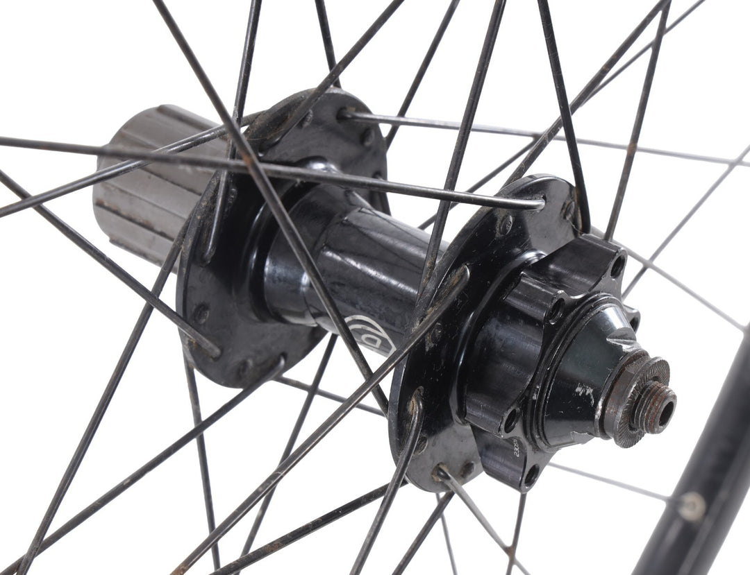 Bontrager Race Disc 26" Alloy 9/10s Tubeless Mountain Bike Wheelset Shimano QR