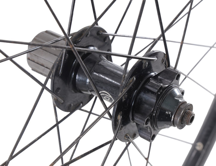Bontrager Race Disc 26" Alloy 9/10s Tubeless Mountain Bike Wheelset Shimano QR
