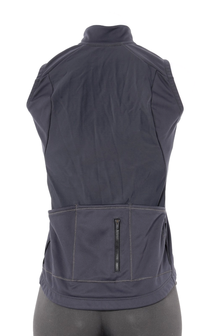 Velocio ES Cycling Vest Women SMALL Gray Road Bike Gravel Mountain Cyclocross