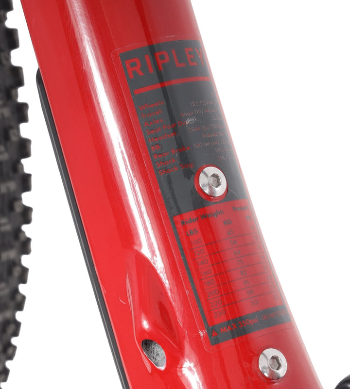 Ibis Ripley V4S Carbon Mountain Bike LARGE Bad Apple 29" MTB XC SRAM AXS XX 2023