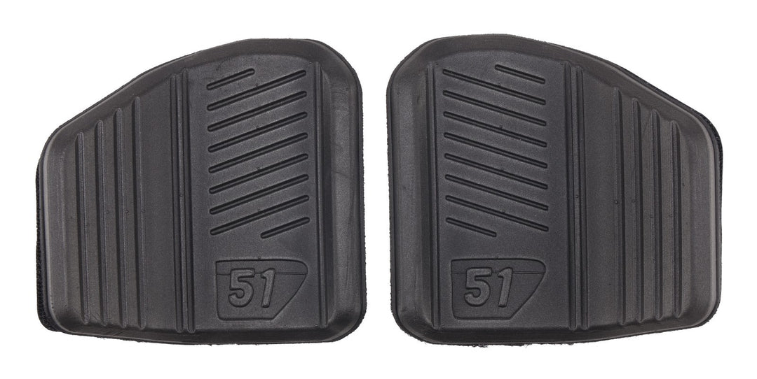 51 Speedshop High Sided Arm Cup PADS ONLY Left + Right Black Triathlon TT Bike